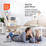 Klarstein Pure Blizzard 3 2G Mobiles Klimagerät 7000 BTU Leise 50 Dezibel Energieklasse A 4