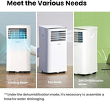 Comfee Mobiles Klimagerät MPPH 07CRN7 3 In 1 Klimaanlage 7000 BTU Für 25 Quadratmeter 5