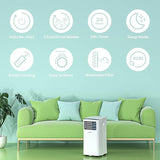 Comfee Mobiles Klimagerät MPPH 07CRN7 3 In 1 Klimaanlage 7000 BTU Für 25 Quadratmeter 2