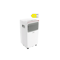 Comfee CPPHA-09CRN7-L Aire Portátil 9000 BTU 33 m² Sin Instalación Piso Alquiler