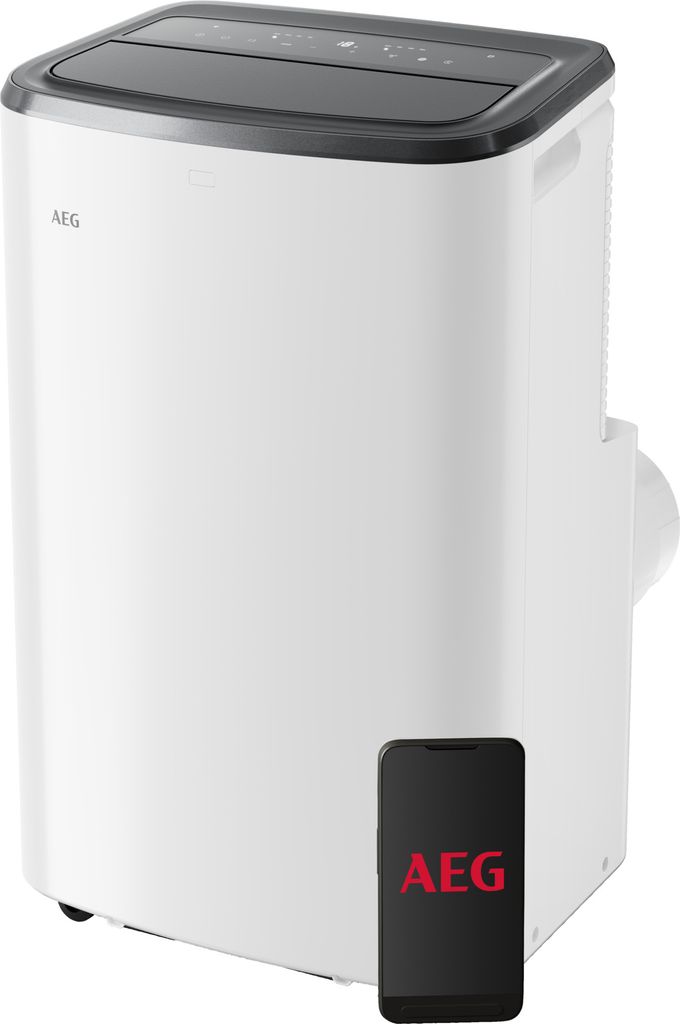 AEG Comfort 6000 Aire Acondicionado Portátil 14000 BTU R290 App WiFi Sin Instalación